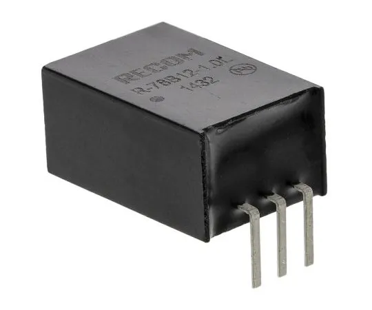 63-7671-87　恢复开关调节器，32V直流输入，12V直流输出，1A　R-78B12-1.0L