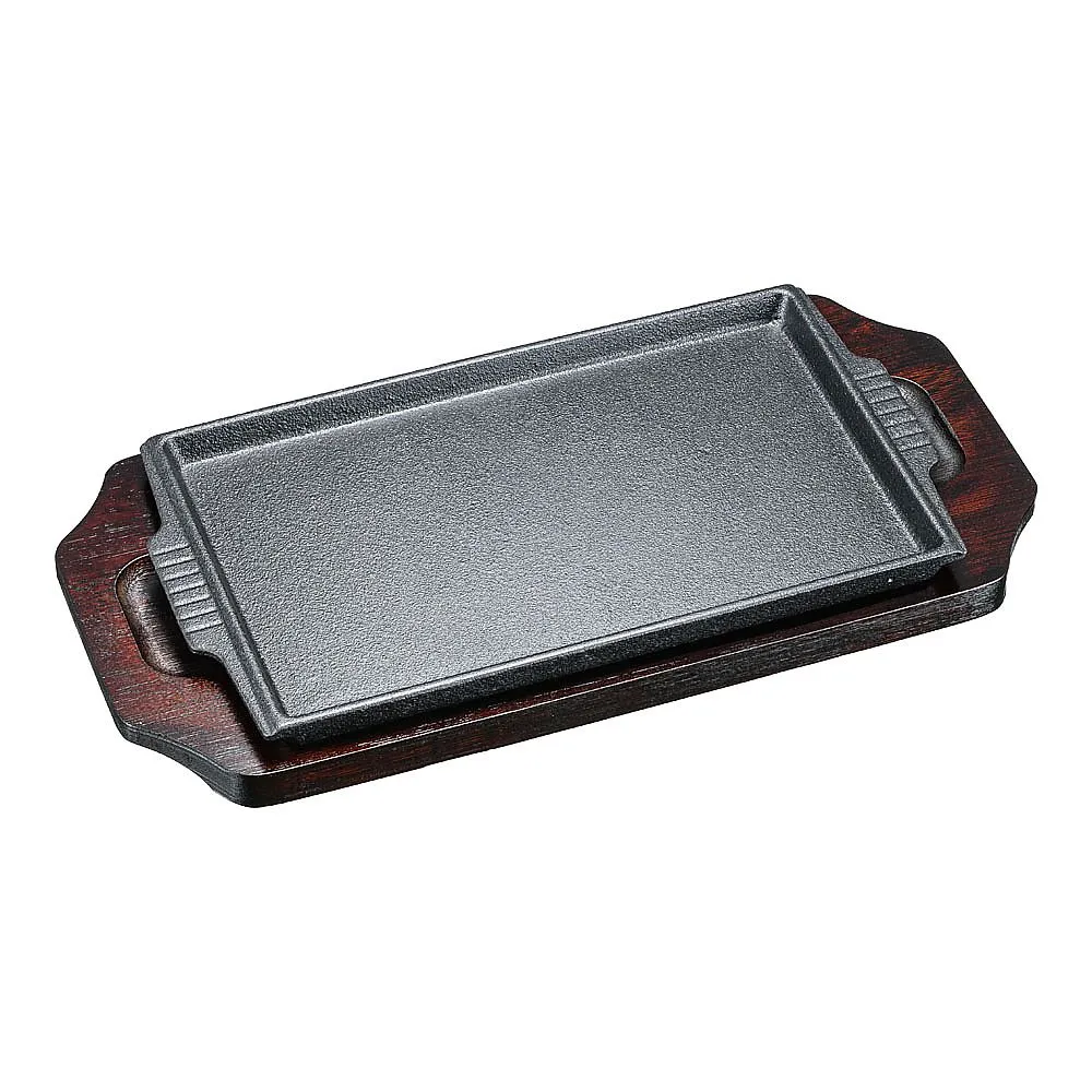 62-6731-57　Steak Plate Square Type 24 cm　08-24