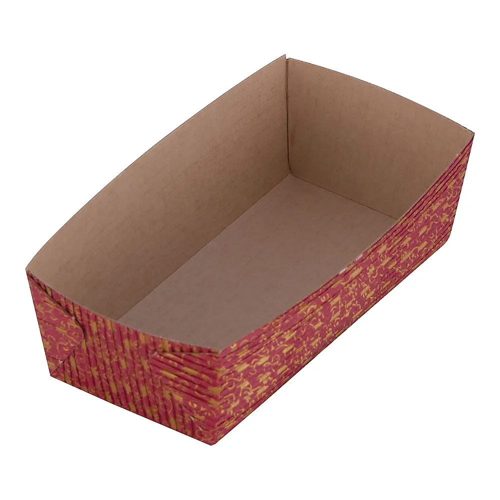62-6576-98　Baking Tray Leaf Pattern Longitudinal Type (50 Sheets)　CT-206