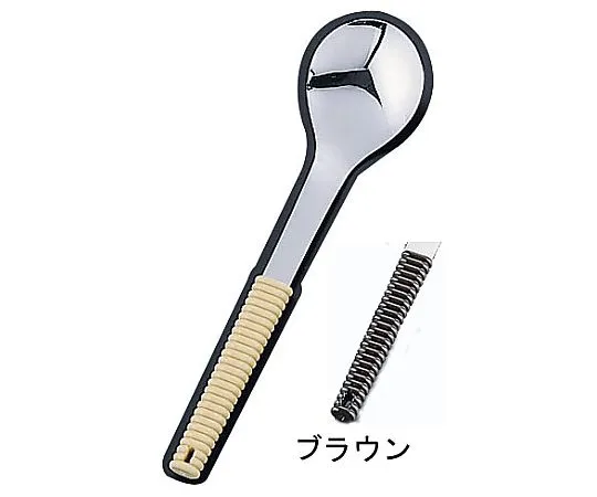 62-6790-22　18-8 Flavors Served with Indulgence Spoon No Hole Brown
