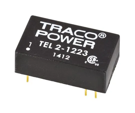 63-7599-83　TRACOPOWER TEL 2 2W隔离DC-DC转换器通过孔，电压在9→18 V直流，电压输出±15V直流　TEL 2-1223