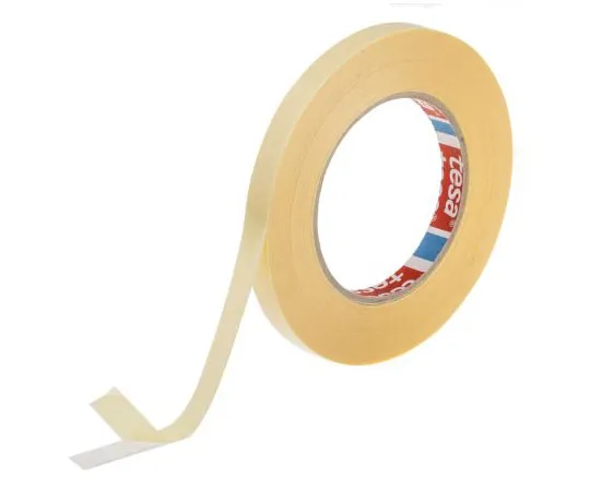 63-7542-67　Tesa Tesa 64621白色双面塑料胶带，12mm x 50m　64621-00001-00
