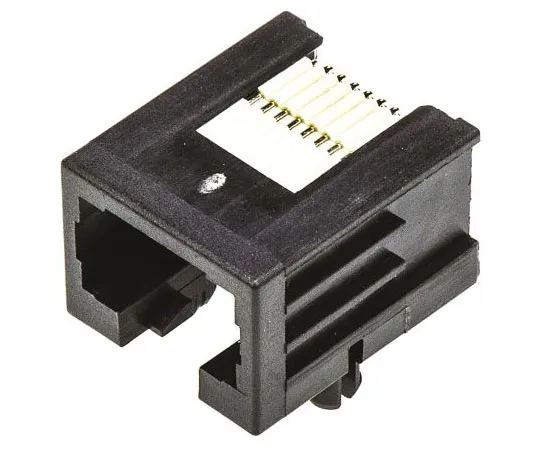 63-7637-41　TE Connectivity 11705951系列，FemaleCat3RJ45插座　1-1705951-1