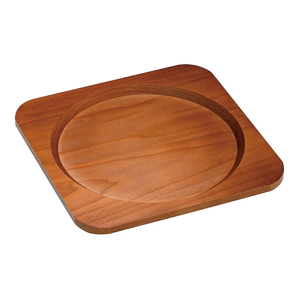 62-6731-11　Paella Nabe Special Wooden Platform 26 cm