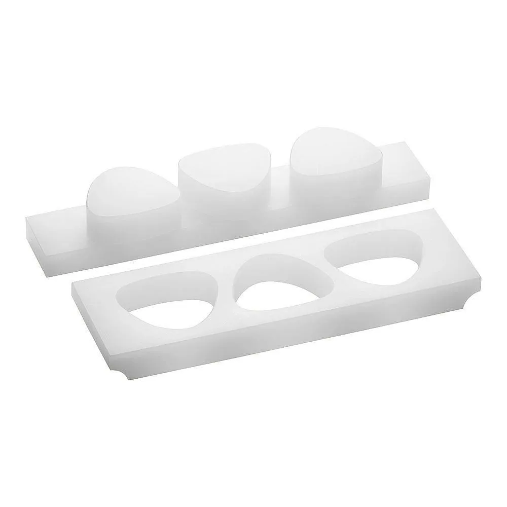 62-6472-87　Yama-PE Rice Ball with Pressed Cover, Type B, 3 Holes Large