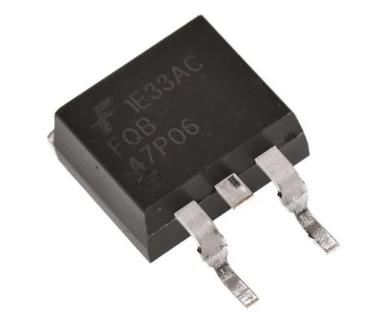 63-7669-84　FQB47P06TM-AM002P-通道MOSFET, 47 A, 60 V, 3针D2PAK安森美半导体　FQB47P06TM-AM002
