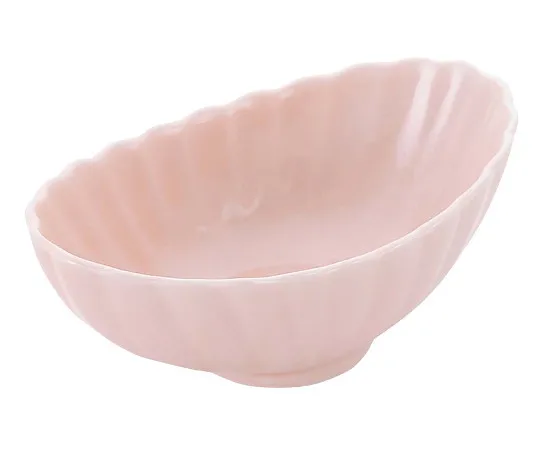 63-7196-27　Japanese Crockery Collection Orange Funagata Small　8181150