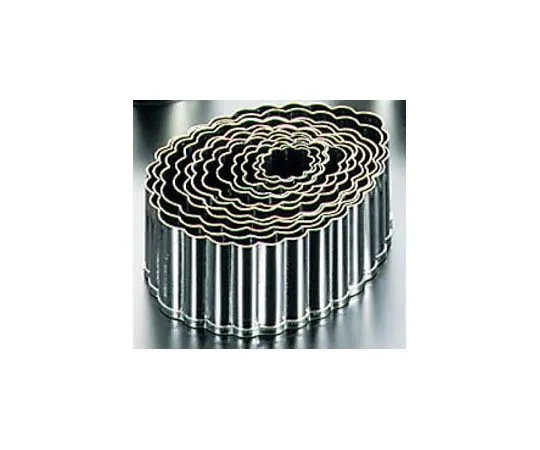 63-7147-47　EBM 18-0 Stainless Steel Putty Pulled Leaves 12pcs Set　5545900