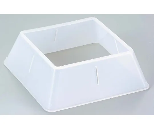 63-7169-89　Polypropylene Double-sided Type Square Countersunk Frame 138 (180) x 138 (180) x H60　3981800