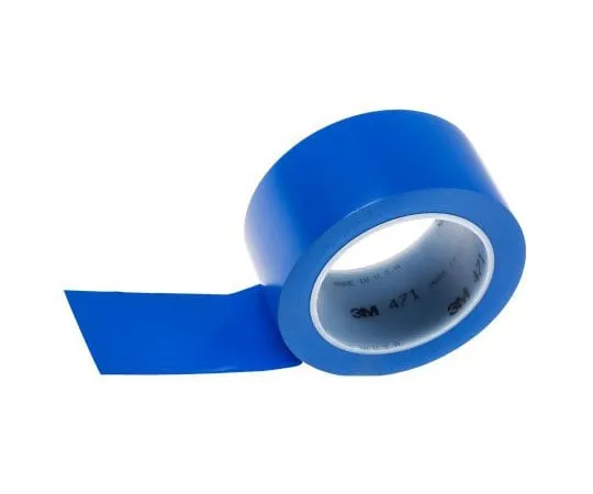 63-7667-23　3M 471蓝色乙烯车道标记胶带，50mm x 33m　471 bleu 50,8mm x 33 metres