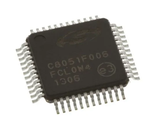 63-7612-06　Silicon LabsC8051F006-GQ,8位8051微控制器，25MHz, 32 kB闪存，48针TQFP　C8051F006-GQ
