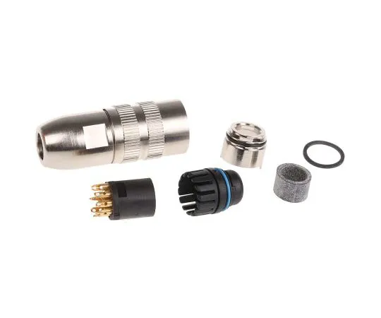 63-7615-21　Lumberg 8极顶插座，DIN EN 60529, 5A, 60 V acIP68　0322 08