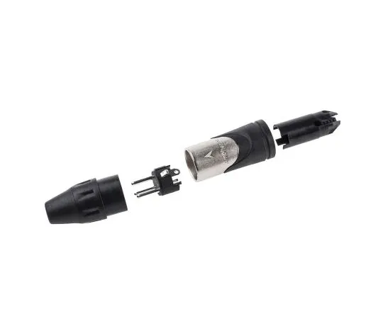 63-7657-36　Amphenol 3 Way Cable Mount XLR Connector, Male, Silver Plated Contacts, 133 V　AX3M
