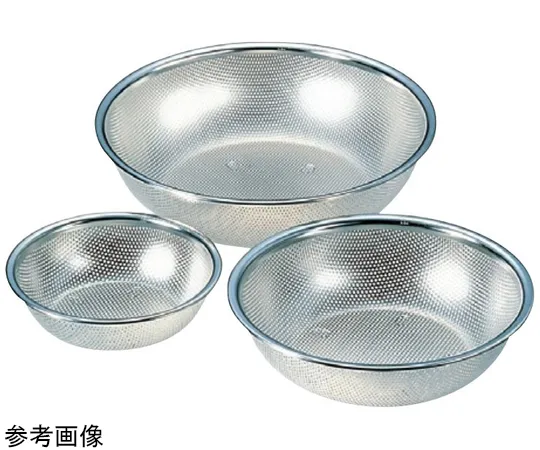 67-2415-62　18-8 Shallow Punched Bowl　0