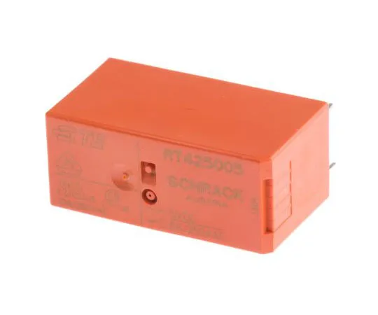 63-7679-67　TEConnectivityRT2DPDT非锁定继电器PCB安装，5V直流线圈，8A　RT425005