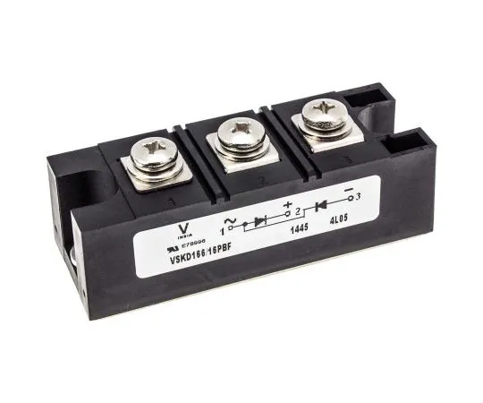 63-7524-05　Vishay1600V165A,双硅结二极管，3引脚INT-A-PAKVS-VSKD166/16PBF　VS-VSKD166/16PBF