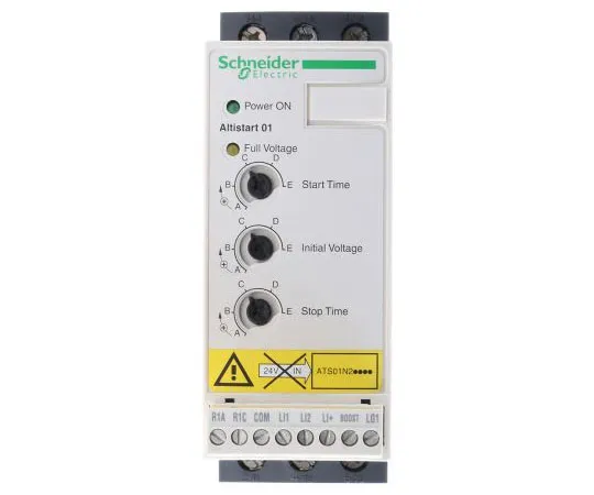 63-7571-41　施耐德电气6 A软起动器ATS01系列，IP20, 1.1 kW, 200→240 V　ATS01N206LU