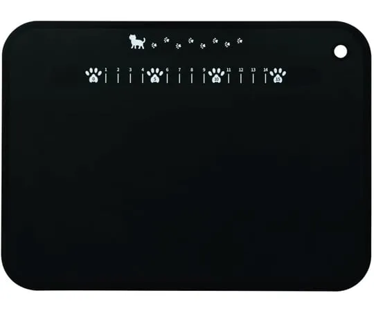 65-8920-19　Nyammy Cat's Soft Cutting Board (Black)　000AP5180