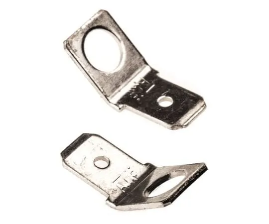 63-7678-16　TE Connectivity FASTON.250系列，45°安装角度螺柱安装标签端子，6.35 x 0.81mm镀锡　181948-2