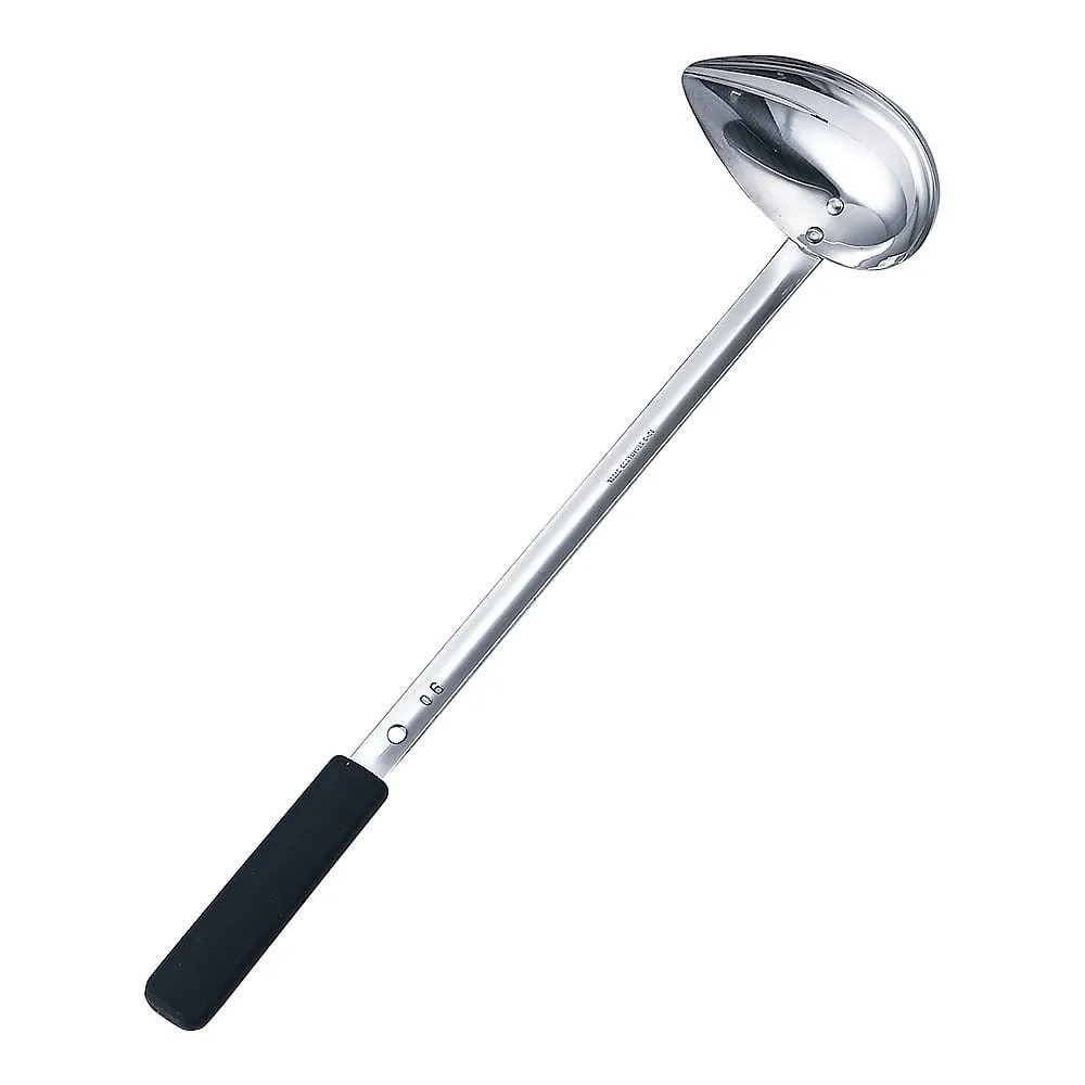 62-6454-65　Murano 18-8 Silicon Long Handle Horizontal Entrance Ladle 90 mL　BLCH701