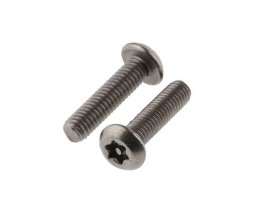 63-7642-35　普通纽扣不锈钢防夹安全螺丝，M3 x 12mm　621-2625