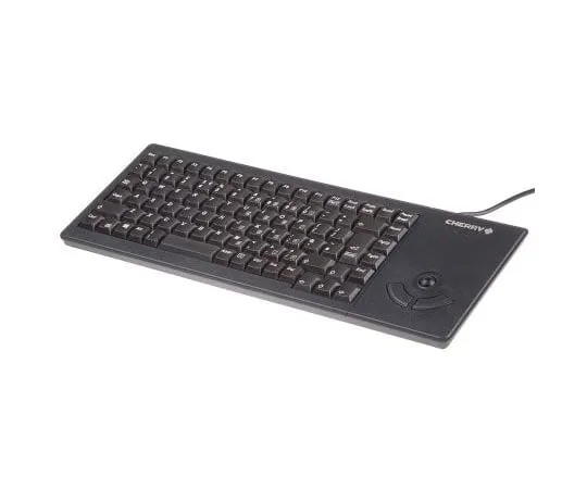 63-7675-83　樱桃黑线USB紧凑型键盘，QWERTY (英国)　G84-5400LUMGB-2