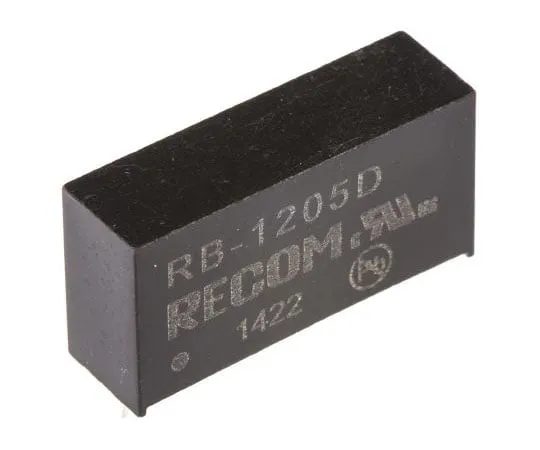 63-7567-88　回收RB1W隔离DC-DC转换器通过孔，电压在10.8→13.2 V直流，电压输出±5V直流　RB-1205D