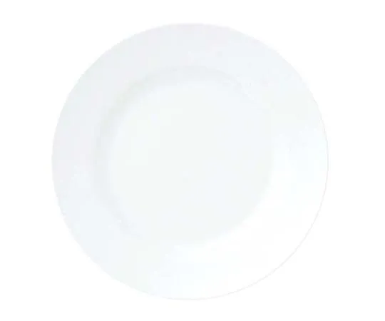 63-7193-83　Giso china cake plate 19 cm 3206 white　7628430