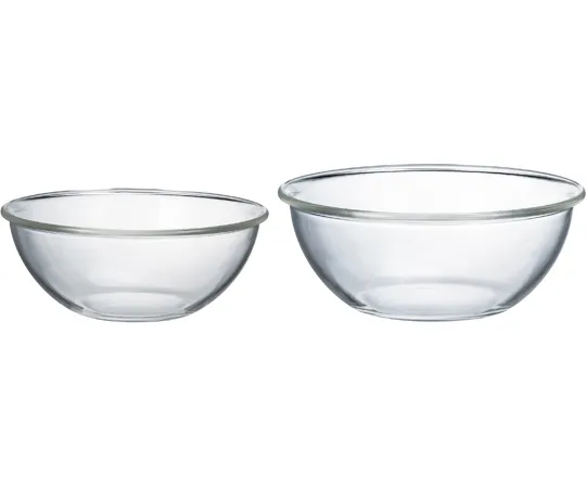 67-3056-94　Heat Resistant Glass Shallow Bowl x 2 x 6 Sets　MXPA-2806