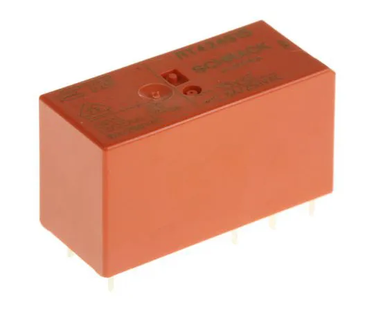 63-7679-60　TEConnectivityRT2DPDT非锁定继电器PCB安装，115V直流线圈，8A　RT424615