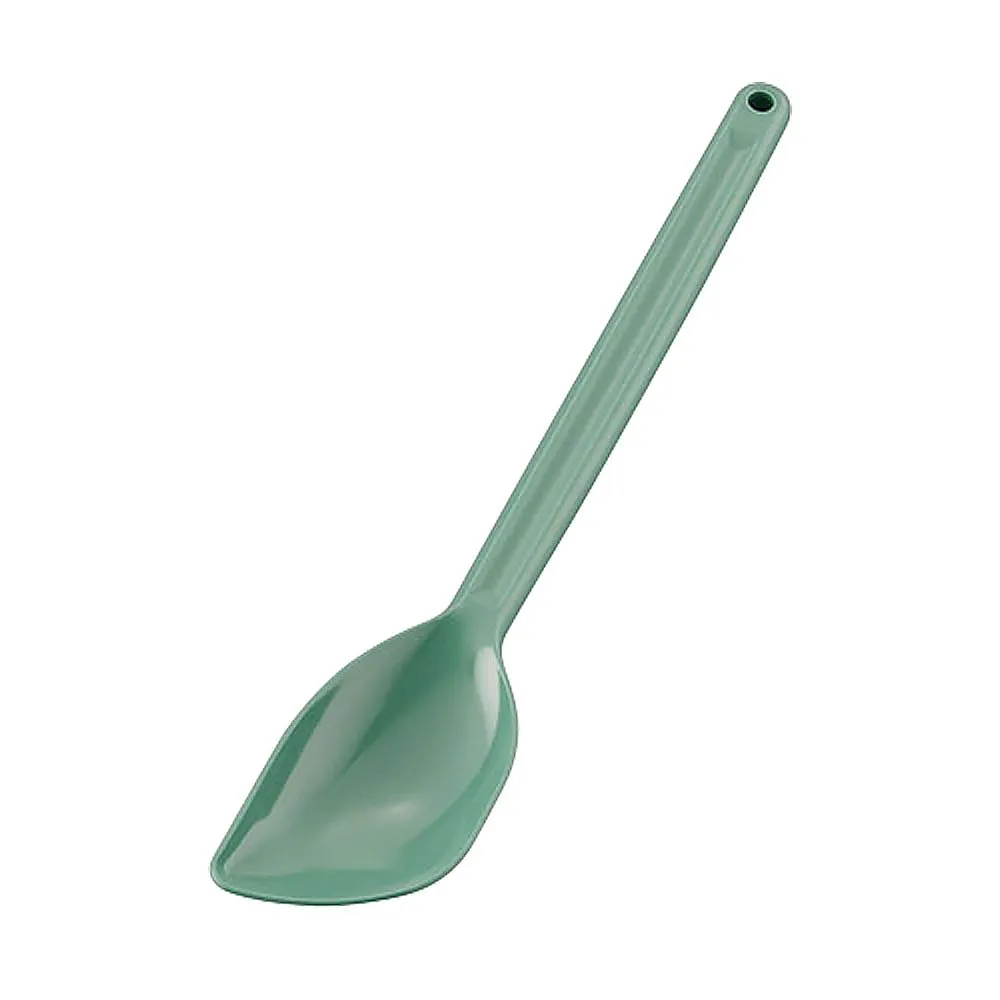 63-5721-80　Silicone Clean Spatula Spoon L380 Green　WKL3104