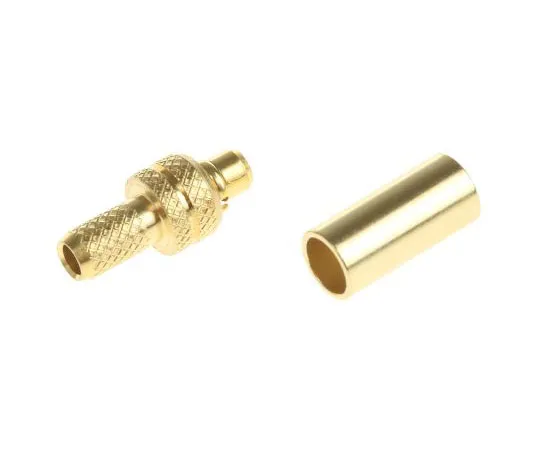 63-7653-04　RS PRO 50Ω直电缆安装MMCX连接器，插头，压痕终止，0→6GHz,RG174/U　655-9952
