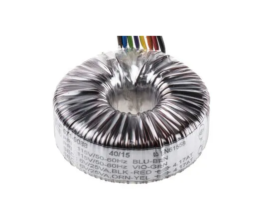63-7670-99　2输出环形变压器，50VA,2×6V交流变压器　173-0088