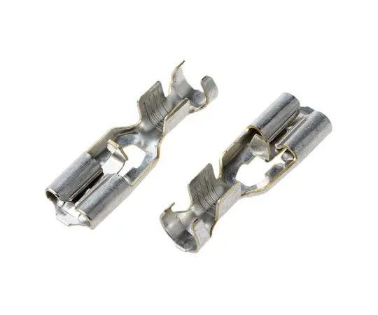 63-7519-26　TE连接正锁。250 Mk II系列压痕收纳器，6.35 x 0.81毫米，1.75毫米2到5.4毫米2, 15AWG到10AWG,锡　170335-1