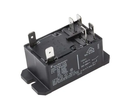63-7677-89　TEConnectivityT92DPNO非闭锁继电器法兰座，120V交流线圈，30A　T92P7A22-120=T92