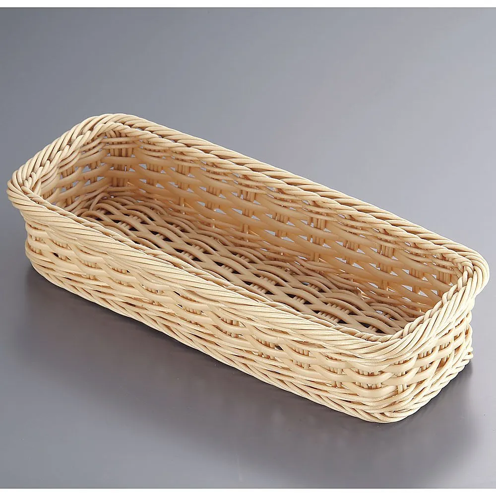 62-6730-05　PP Cutlery Basket Ivory for 2 Small　CB-001-IV