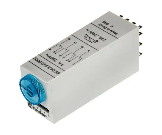 63-7551-95　Finder Interval, ON Delay, Pulse Delay, Symmetrical Flash Multi Function Timer Relay,14-PinConnector, 0.05→　85.04.8.240.0000