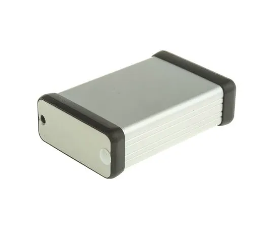 63-7636-43　Hammond,挤压铝，手持外壳，IP54, 80 mm x 23 mm x 54 mm　1455C801