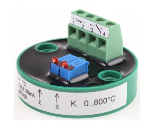 63-7511-84　热电偶K型温度变送器，24 V -25→+85°C　LKM 101/K2