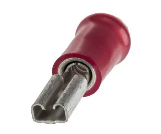 63-7557-59　TEConnectivityPIDG FASTON.110系列红色绝缘压痕收发器，2.79×0.79毫米，0.3毫米2至1.5毫米2,22AWG至　165566-1