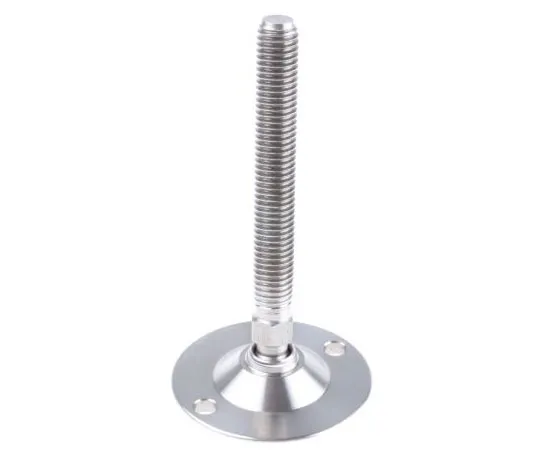 63-7528-13　Nu-Tech工程不锈钢可调脚A200/002 50mm模具。97mm 500kg静载容量，75 mmM10　A200/002