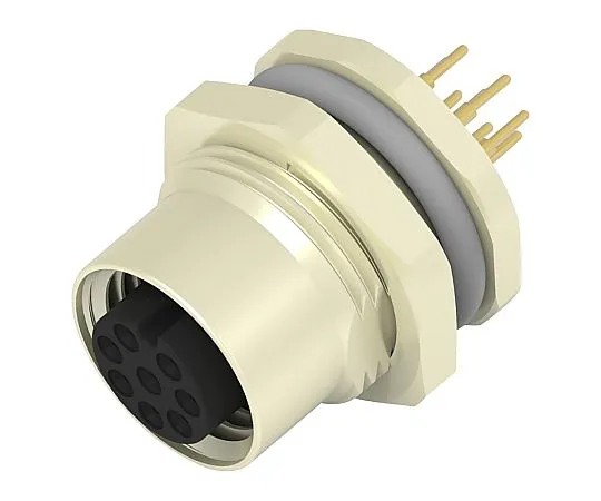 65-1658-45　Sensor Connector 8 POS RCPT M 12 Panel　T4141012081-000.