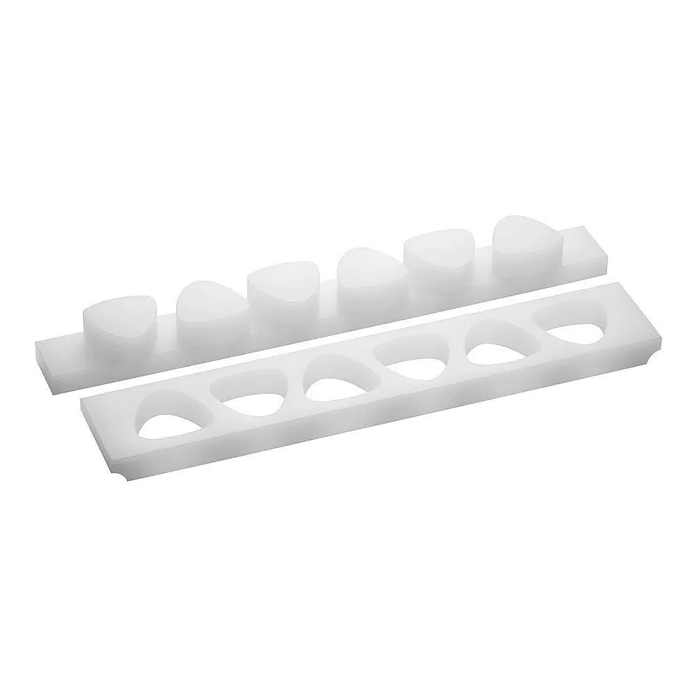 62-6472-92　Yamayama PE Rice Ball with Pressed Cover, Type B, 6-Hole Small