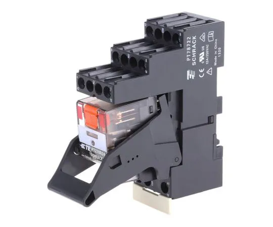63-7600-73　TEConnectivitPTDPDT非锁定继电器DIN导轨，24V交流线圈，12A　PT2L7RC4 9-1415534-0