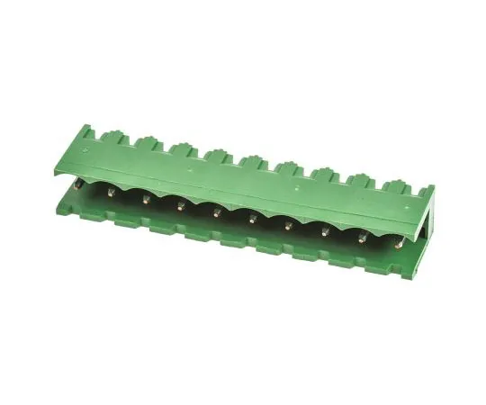 63-7506-14　TE Connectivity Buchanan, 10 Way, 1 Row, Straight PCB Header　1-282825-0