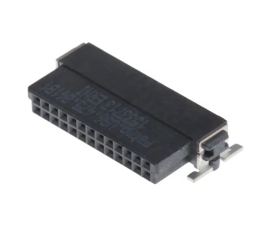 63-7612-53　ERNI SMC系列1.27mm间距26道2列直角PCB插座，表面贴装，焊点终止　154741