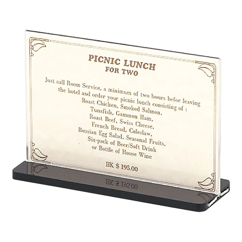 62-6767-81　Menu Stand　ESS-3B