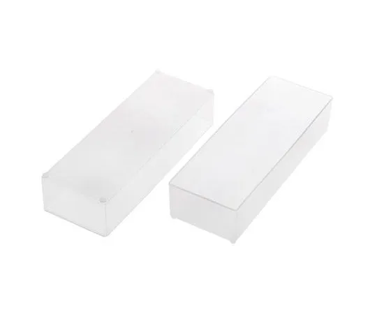 63-7652-67　拉科透明PP盒，47mm x 79mm x 218mm　103695