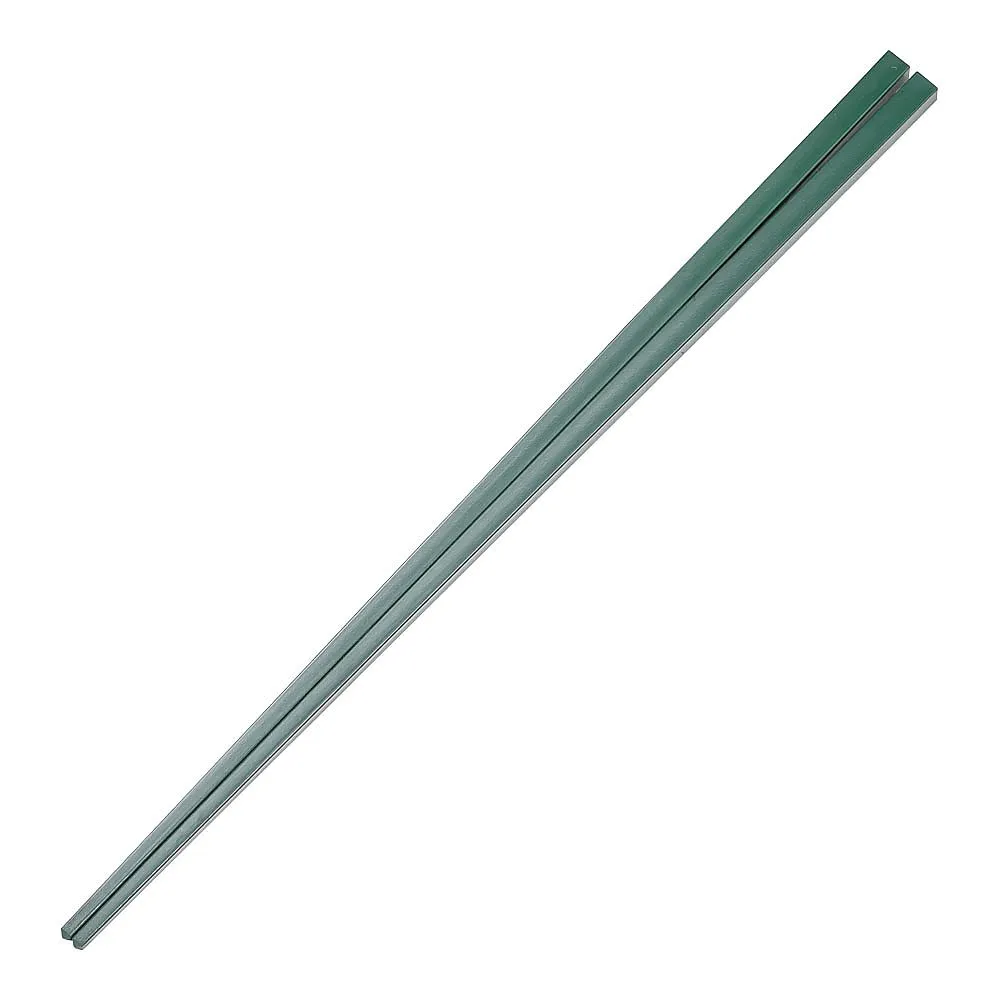 62-6725-69　New Ecolen Chinese Chopsticks Normal 25 cm Green (50 Pairs Included)