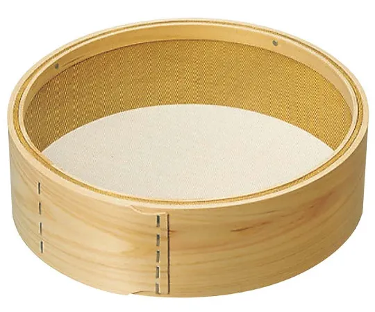 63-7127-83　Wood Framed Brass Clad Powder Fluy 9 Sq (27 cm) 24 Mesh　3075700